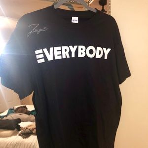 Glidan black Logic Everybody T-shirt signed